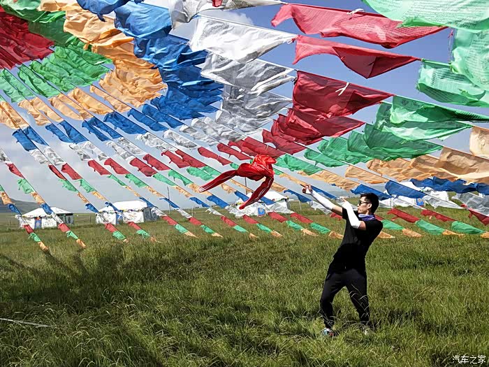 一起去旅行自驾长安cs35奔赴千里游玩青海湖