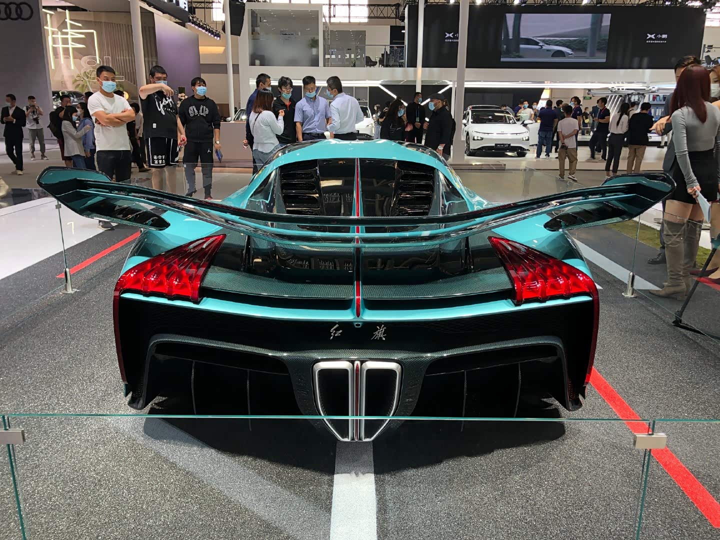 2020北京车展#今儿继续逛车展,红旗s9概念超跑来了