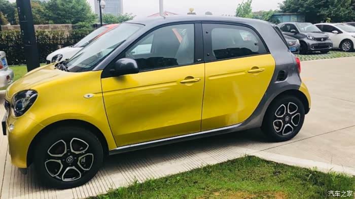 smartforfour898cc先锋版琥珀黄
