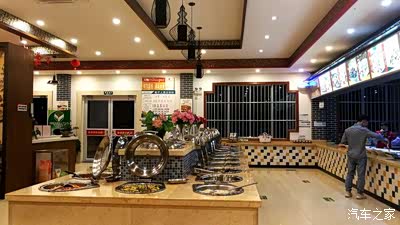 广西百色服务区自助餐厅