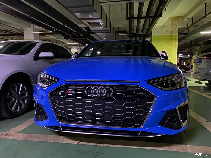 【图】s4流光蓝提车,河南首提_奥迪s论坛_汽车之家论坛