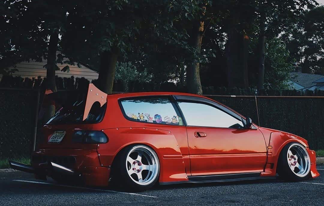 本田思域eg6很有个性