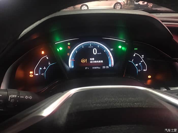 十代思域全车故障灯