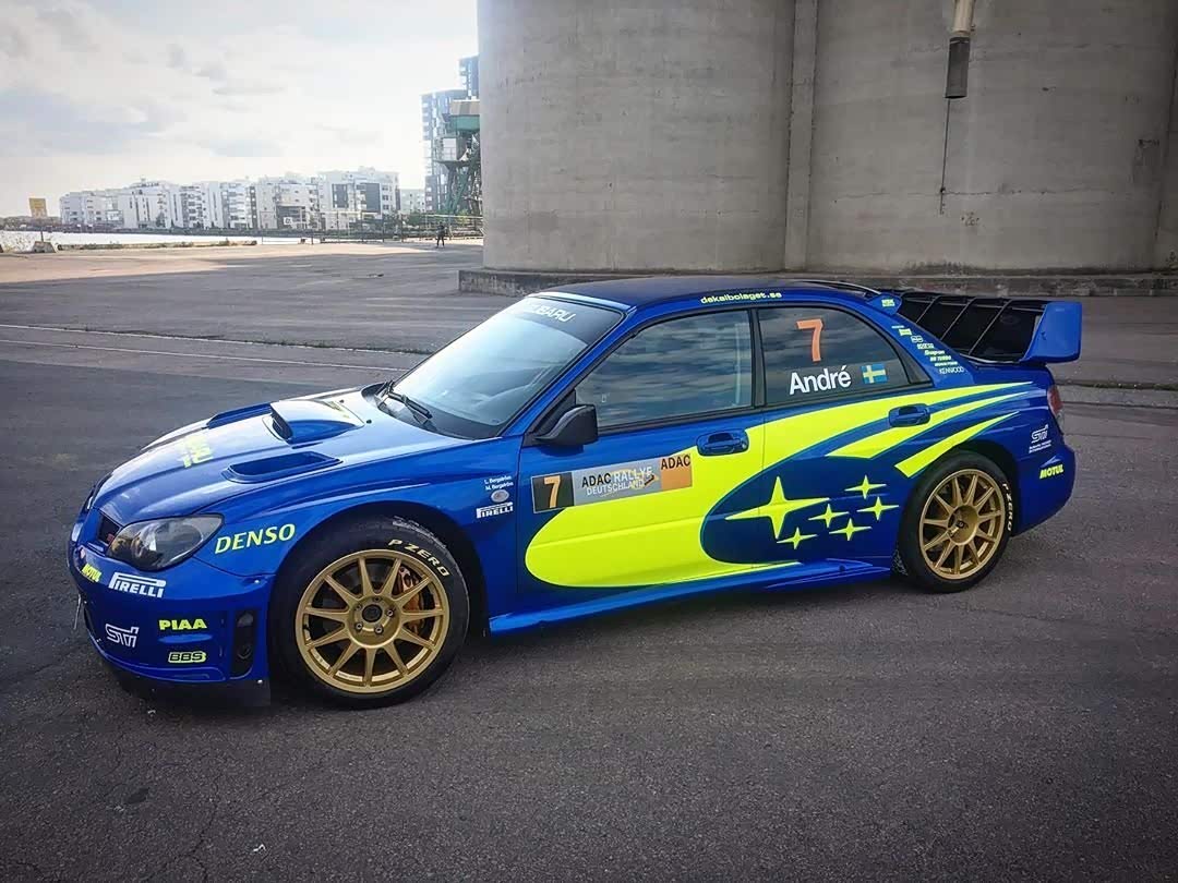 改装车斯巴鲁翼豹wrxsti