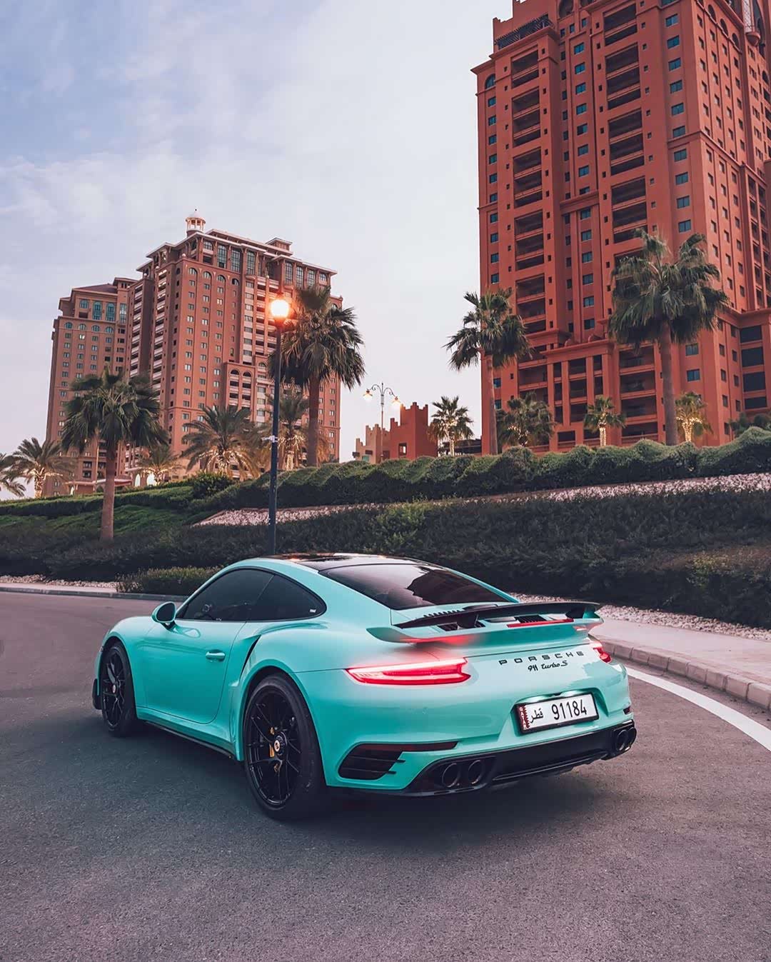 【图】porsche 911 turbo s 蒂芙尼绿_保时捷911论坛_汽车之家论坛