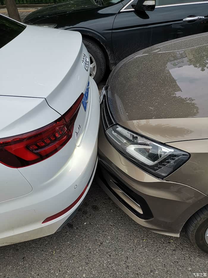 【图】眼看着被追尾,心态爆炸._奥迪a4l论坛_汽车之家论坛
