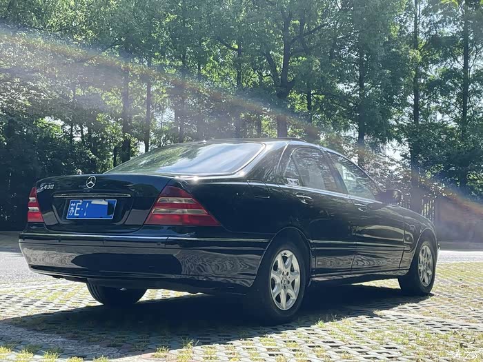 【图】入手美规标轴黑内蝴蝶奔s430_奔驰s级论坛_汽车之家论坛