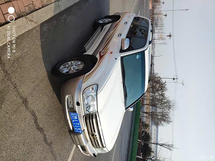 丰田lc1004500陆巡二手车作业