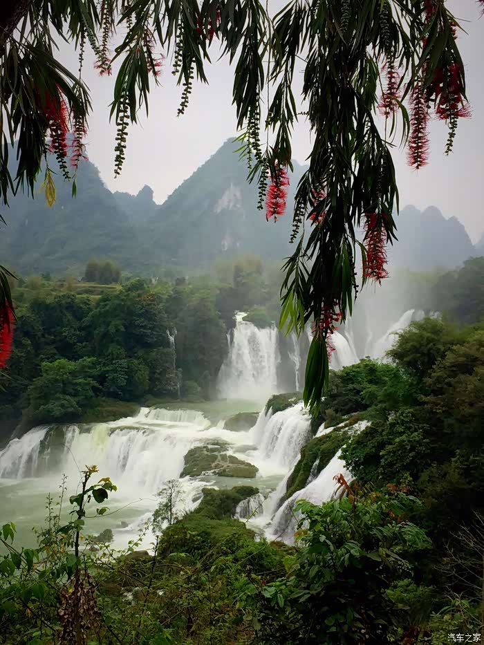 【图】看最美跨国瀑布,驻长留仙境当一回上仙_奕歌论坛_汽车之家论坛
