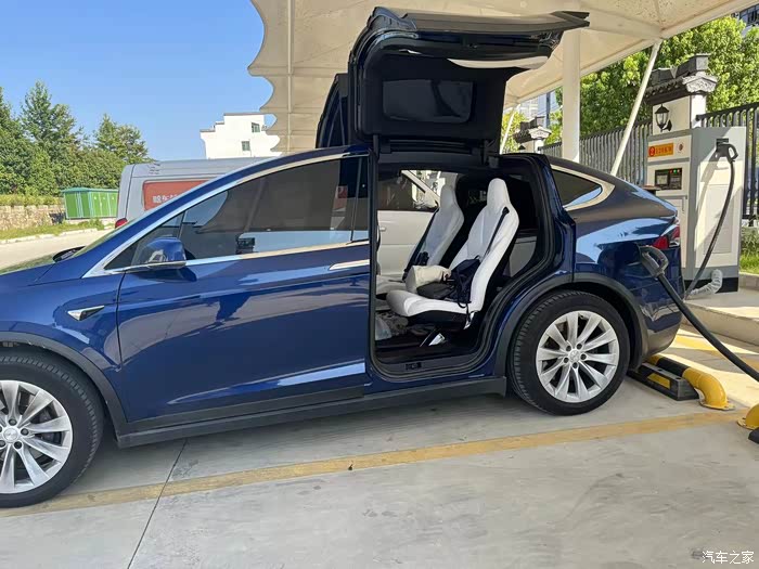 【图】18年 model x 鹰翼门 100d长续航_model x论坛_汽车之家论坛