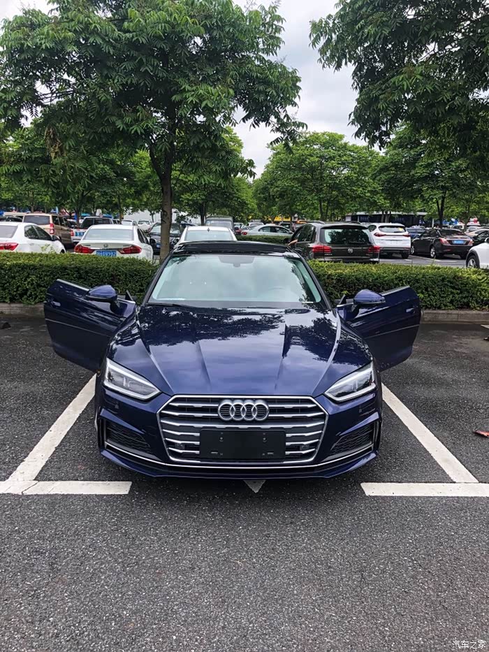 27岁实现人生第二部车纳瓦拉蓝奥迪a5