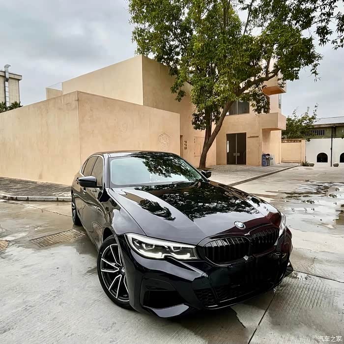 【图】我的黑武士——21款bmw 325li新车作业分享~_宝马3系论坛_汽车