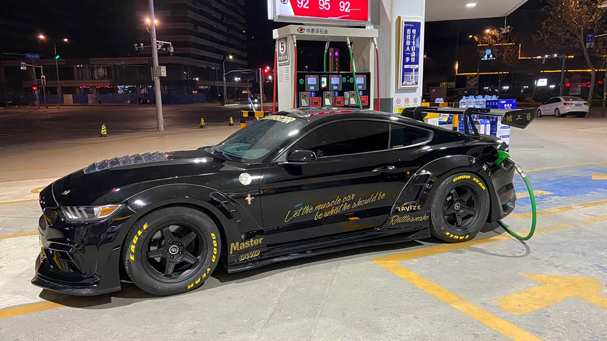 【图】宽体野马纳斯卡风格改装案例_mustang论坛_汽车之家论坛