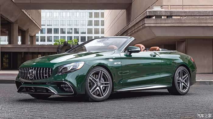 【图】amg s63 敞篷,这个绿色蛮好看._奔驰amg论坛_汽车之家论坛