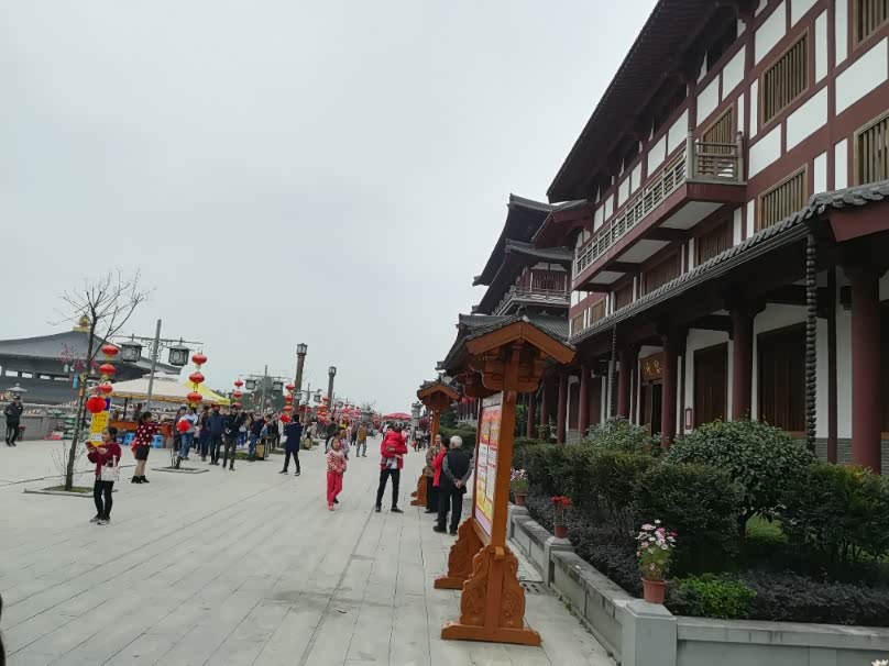 欢天喜地迎新春2019春节逛普宁花古岩寺