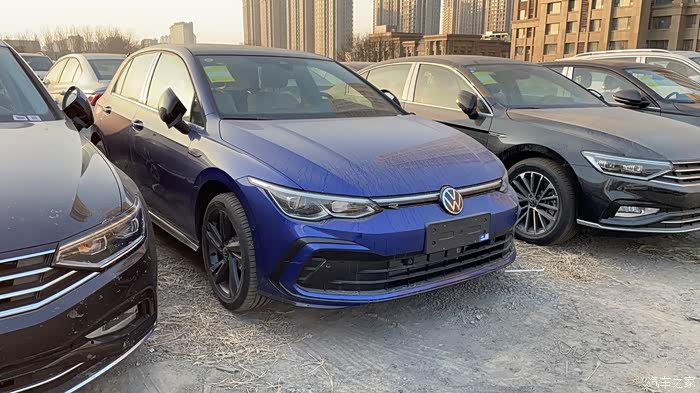 【图】今天打算去订车了,高8rline蓝色_高尔夫论坛_汽车之家论坛