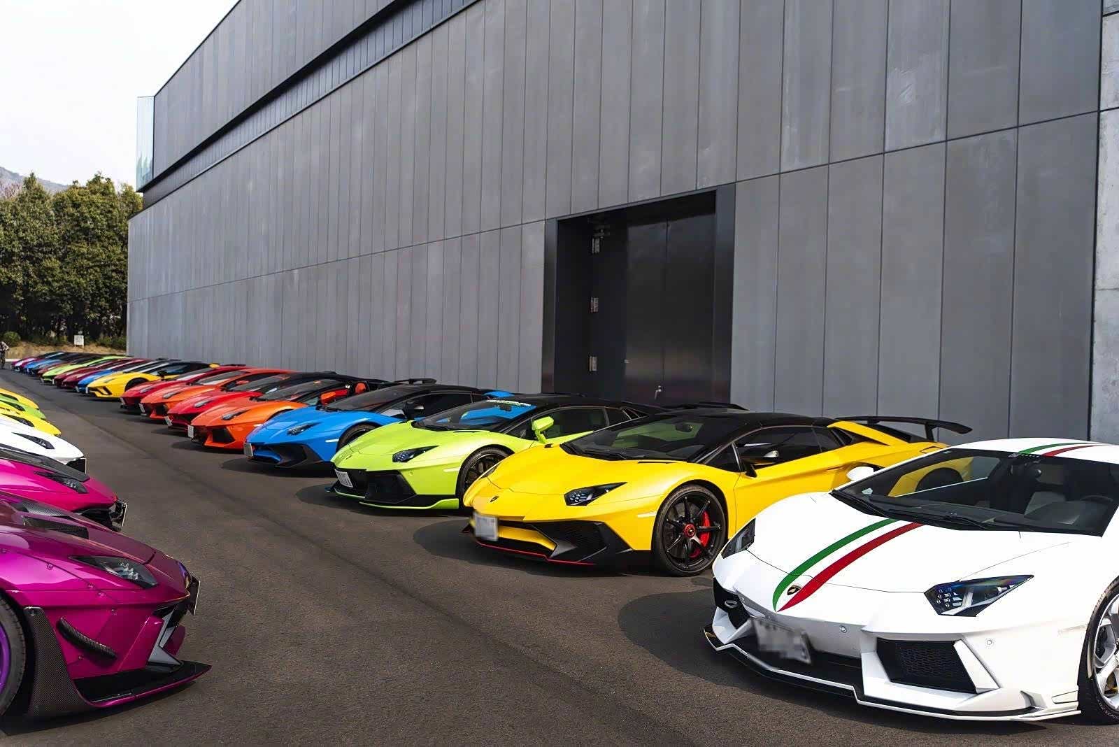 没看到车看到了好大一堆钱_兰博基尼论坛_手机汽车之家