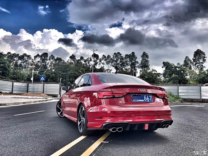 奥迪a3运动改装之:最美素车