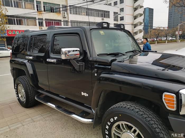 悍马h3alpha53l真实油耗贴膜倒车雷达改装