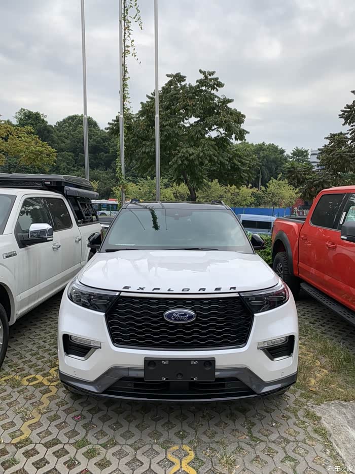 【图】提车 提车 st-line 格陵兰白_探险者论坛_汽车之家论坛