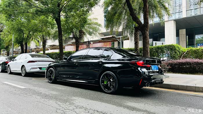 【图】2022款530li 尊享m运动,提车改黑武士_宝马5系论坛_汽车之家