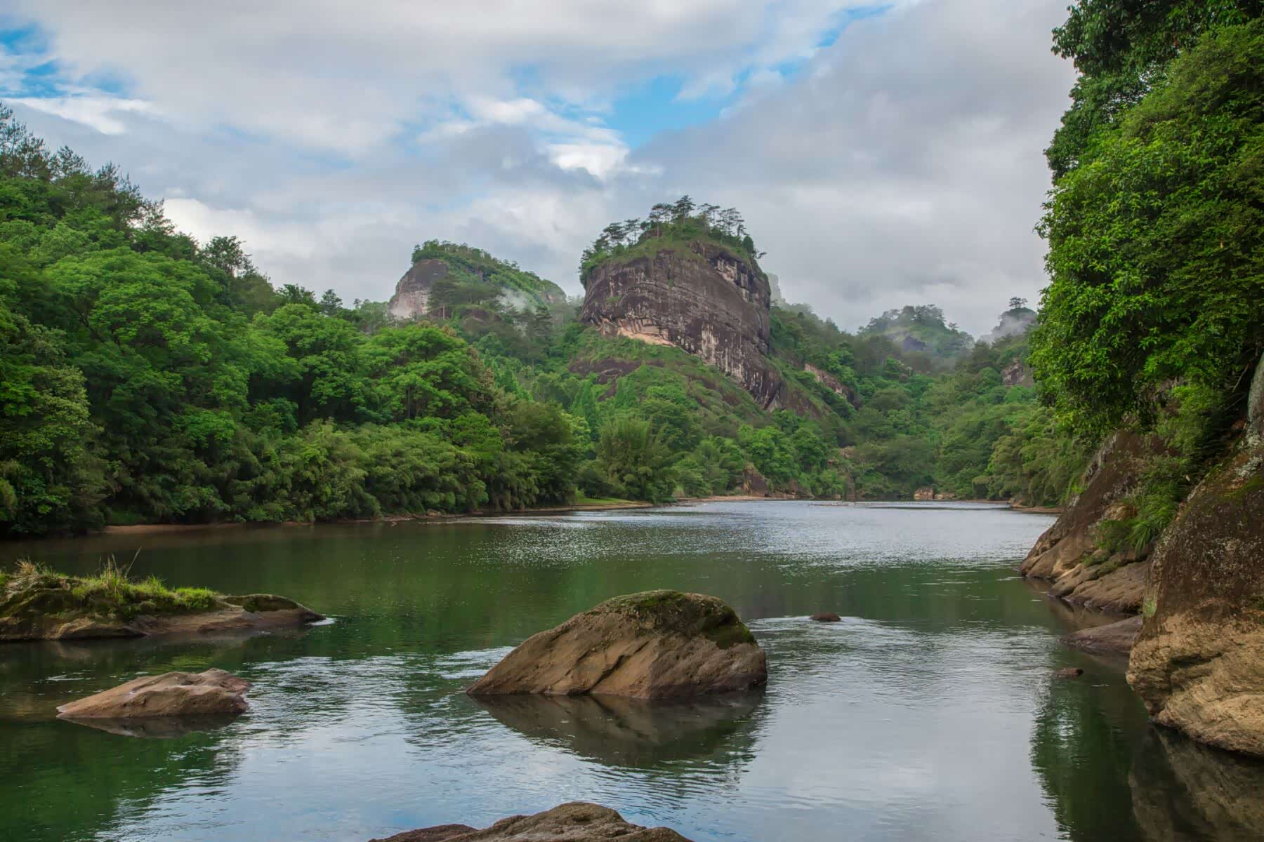 【图】武夷山集山岳,河川风景于一身,奇,秀,美,古兼而有之_aria fxe