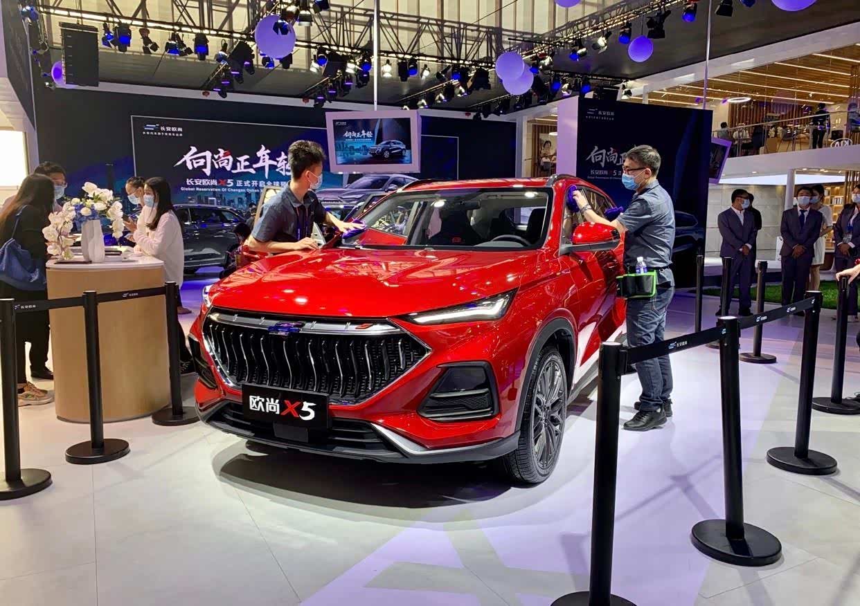 【图】欧尚全新车型欧尚x5亮相北京车展_长安欧尚x5论坛_汽车之家论坛