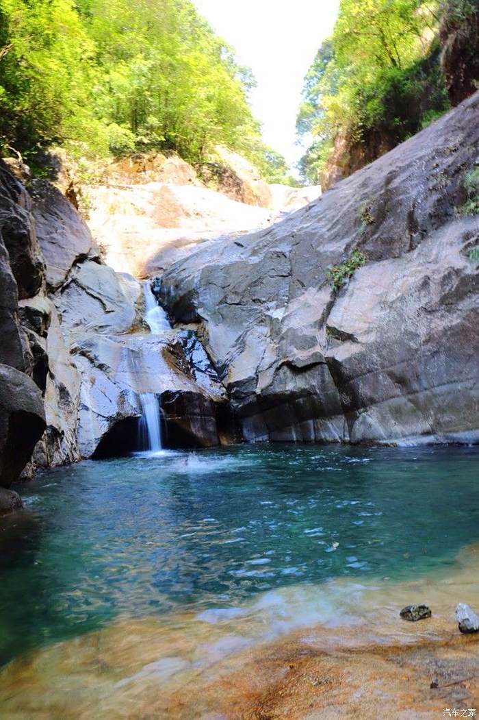 心态好处处是风景深山遇见的浅水潭申精