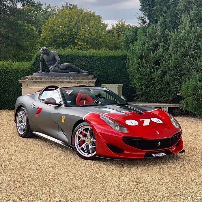 【图】个性.猜猜ta是基于什么车型呢?ferrari sp3 jc_法拉利论坛_汽车