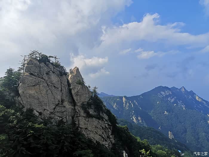 玉皇顶,1500米,进军!一路风景美不胜收,大山大景大自在.