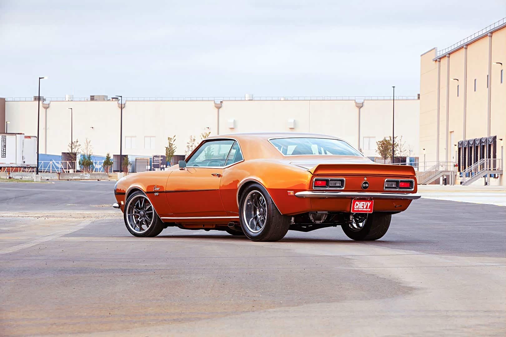 1968雪佛兰科迈罗ss,真好看,典型的肌肉车代表.