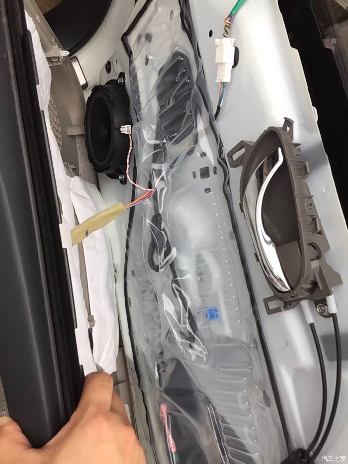 自己动手拆新轩逸门板