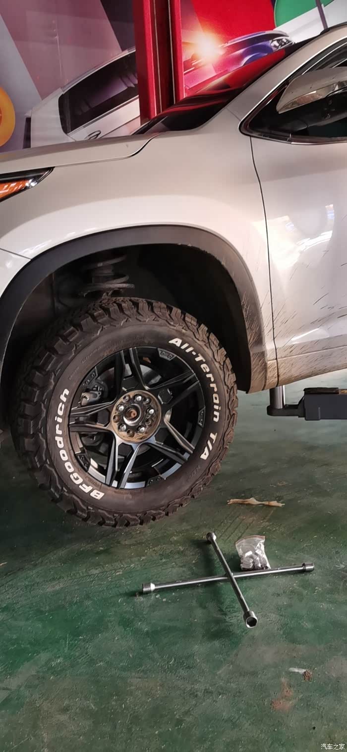 【图】r19寸,越野轮胎有吗?收购4个_汉兰达论坛_汽车之家论坛