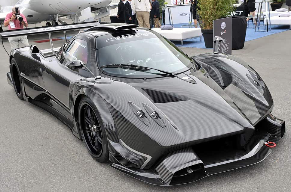 急速风之子 帕加尼zonda r,霸气侧漏.