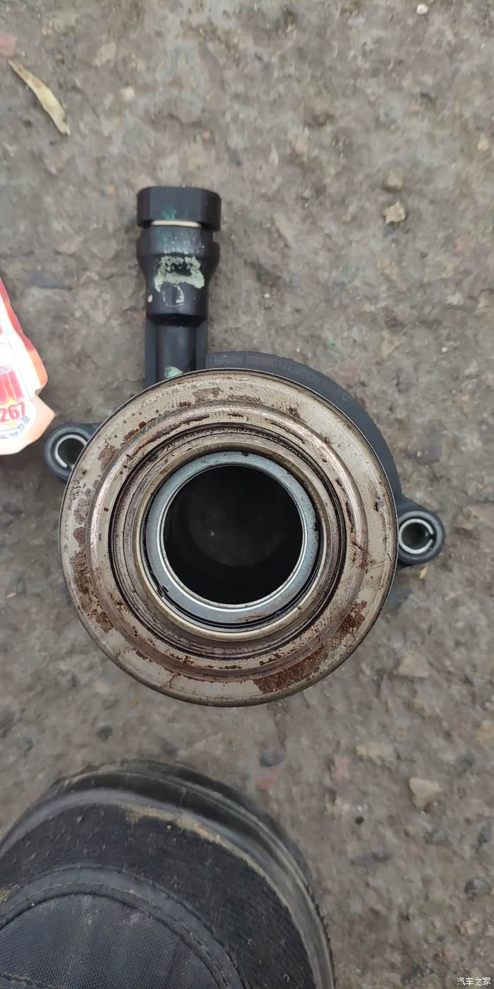 是我遇到了离合器分离轴承坏了