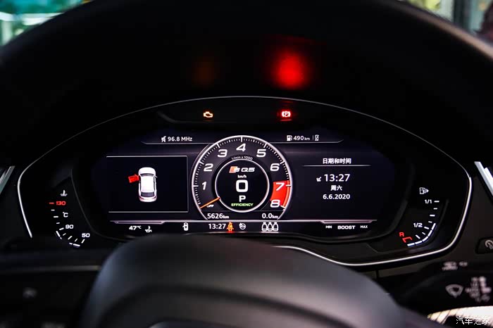 q5l全液晶仪表盘运动布局