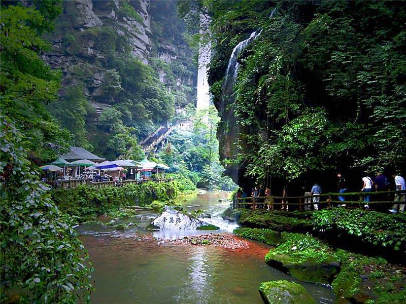 碧峰峽,國家aaaa級旅遊景區.