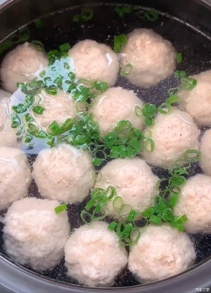 自己动手做的汆丸子