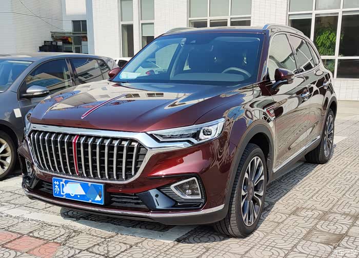 【图】岩浆棕的车比较少,把我的车发给大家看看_红旗hs5论坛_汽车之家