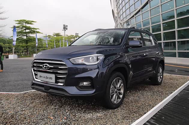 全新一代北京现代ix35层次分明极具时尚立体感