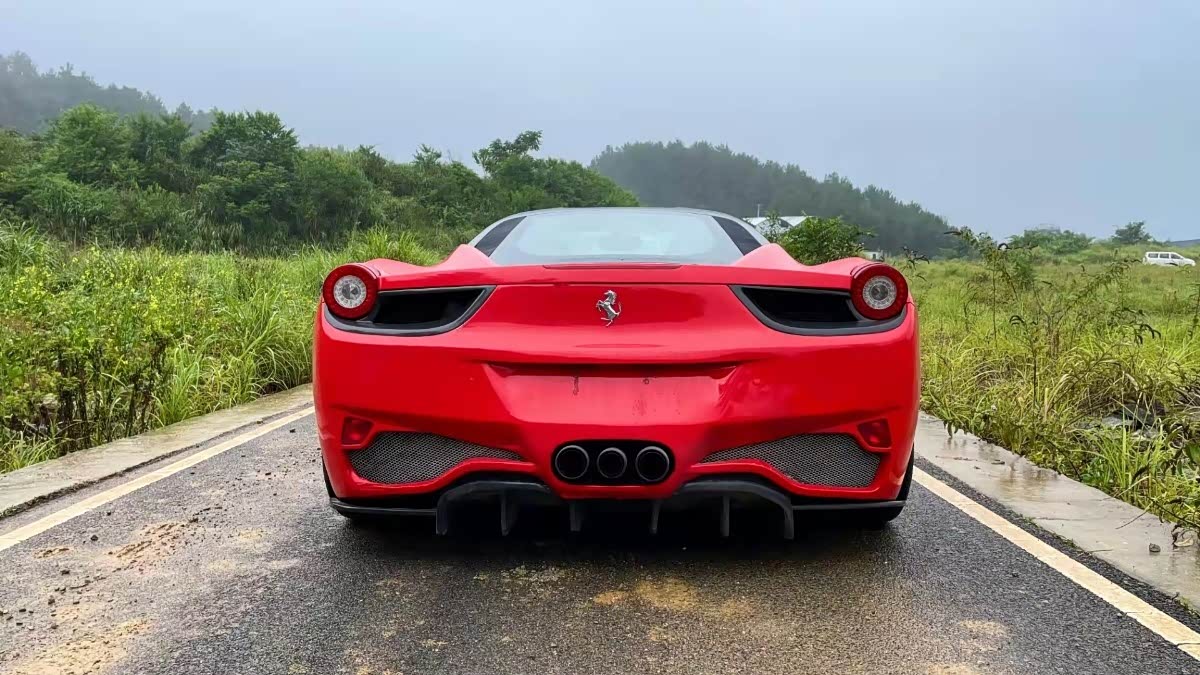 【图】骚红法拉利458_法拉利论坛_汽车之家论坛