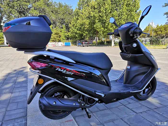 【图】喜提铃木uu125t-2黑色现车_摩托车论坛_汽车之家论坛