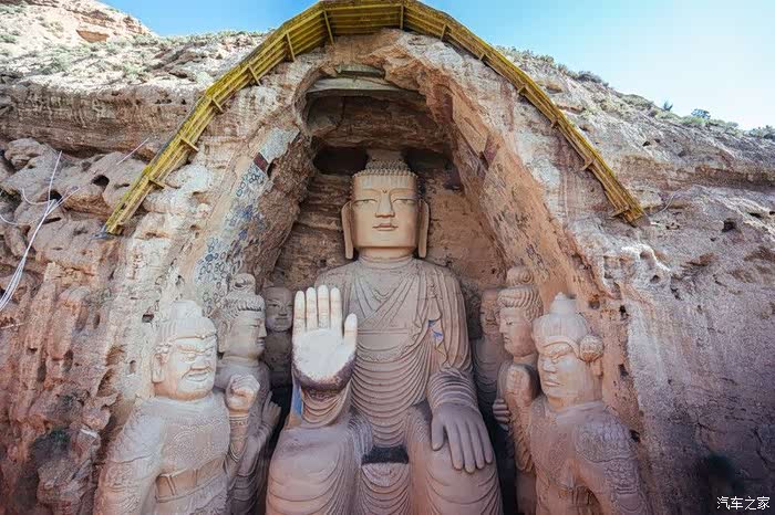 天梯山石窟,亦称凉州石窟,俗名大佛寺,又名广善寺.