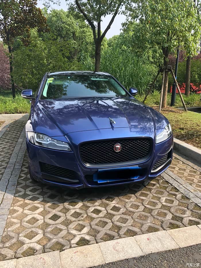 捷豹xfl改色午夜蓝怎么样