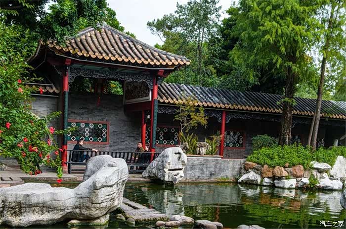古代园林春晖园