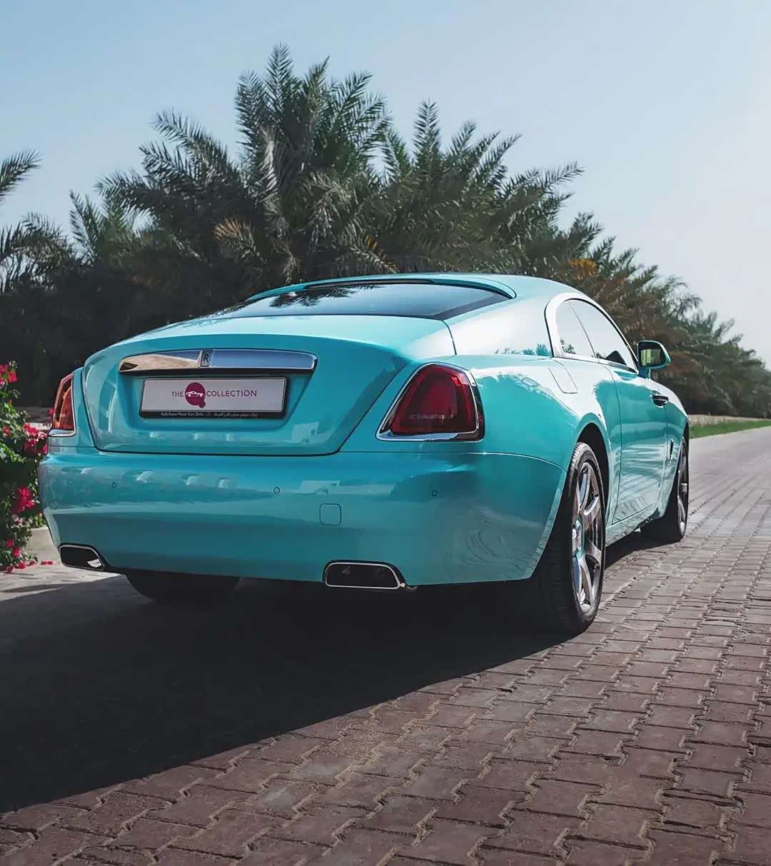 【图】一款非常稀有的蒂芙尼蓝魅影_劳斯莱斯论坛_汽车之家论坛