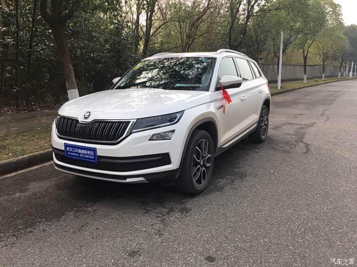 速派车主再提柯迪亚克白色顶配