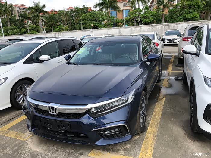 【图】年轻车主喜提inspire混动月光蓝!_英仕派论坛_汽车之家论坛