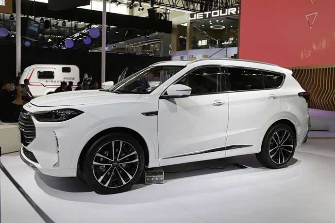 2020北京国际车展实拍捷途x70plus,战斗气息满满