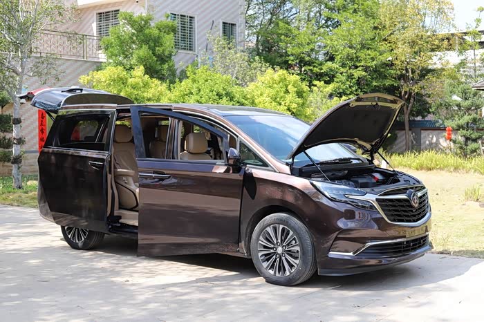 【图】巧克力褐gl8 653t提车提车!_别克gl8论坛_汽车之家论坛